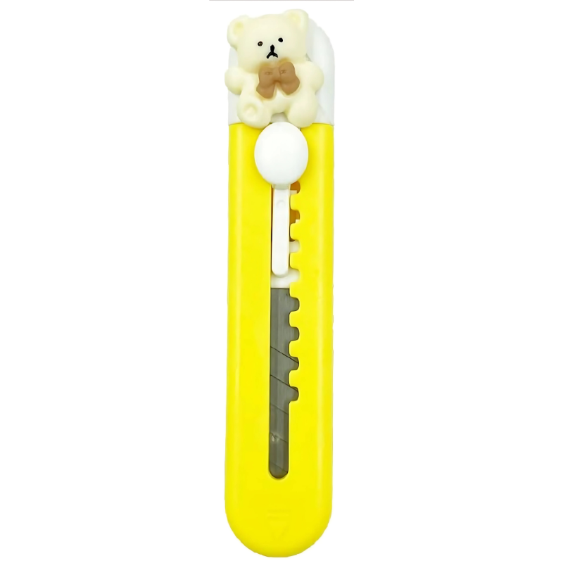 Bear (White) Designed Box Cutter