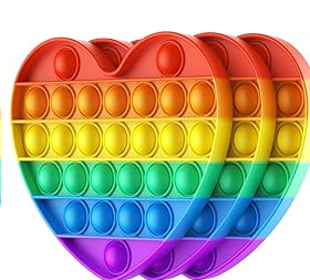 Push-pop Fidget Stress Relief - Heart